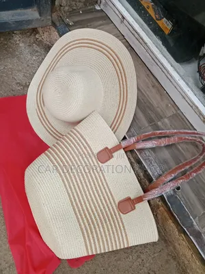 2in1 Beach Hat and Bag Set