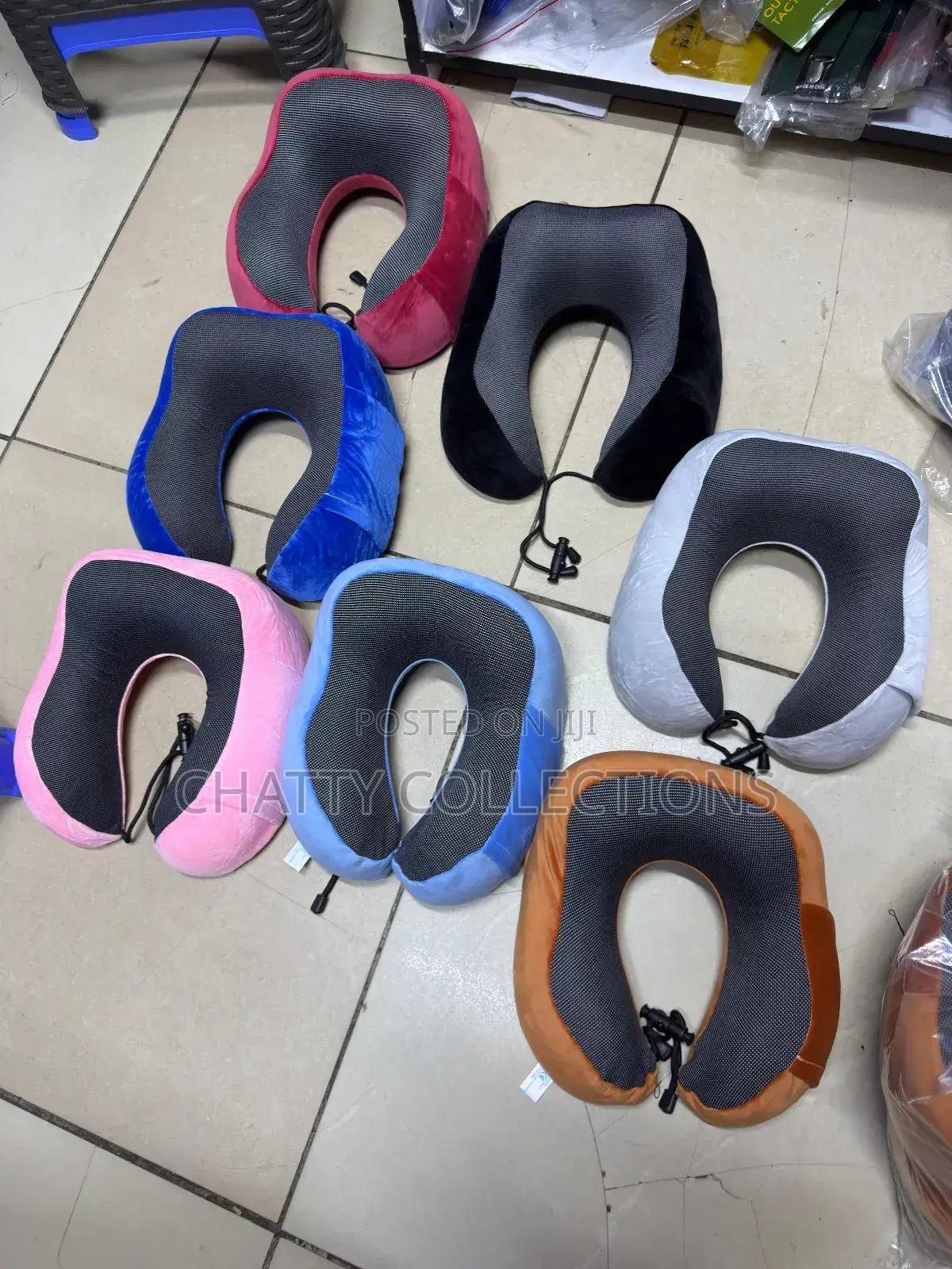 Unisex Microfibre Travel Neck Pillows