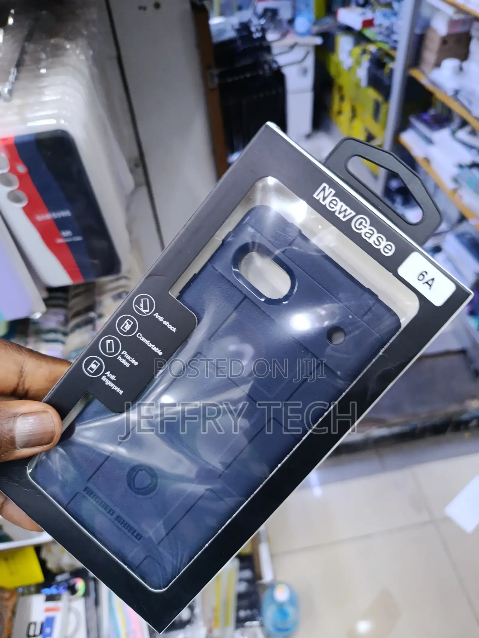 Blue "Rugged Shield" Protective Case Designed for the Google Pixel 6a