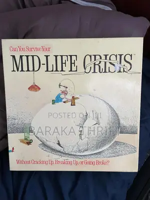 Vintage 1982 Mid Life Crisis Board Game