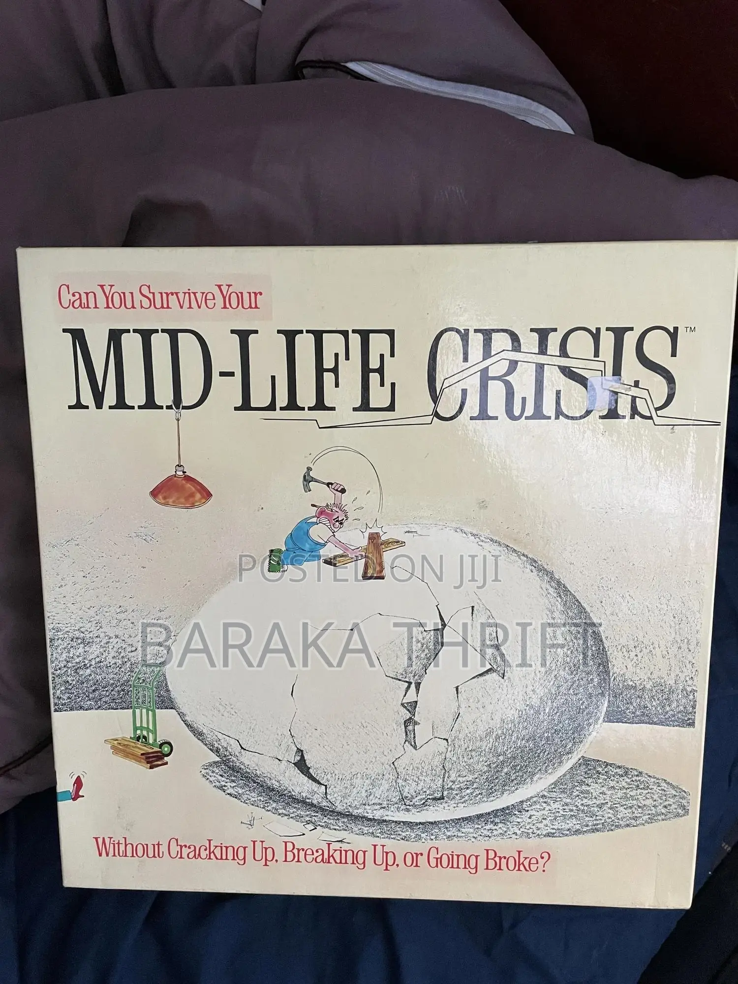 Vintage 1982 Mid Life Crisis Board Game