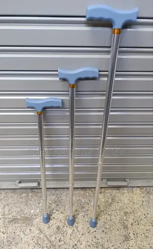 Adjustable Metallic Walking Sticks.