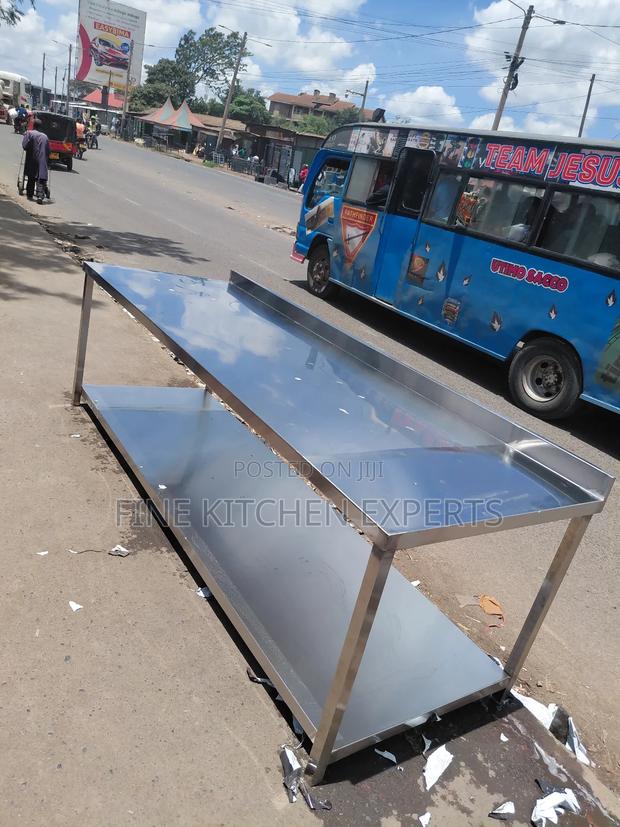 Wide Fabricated Working Table. - main view