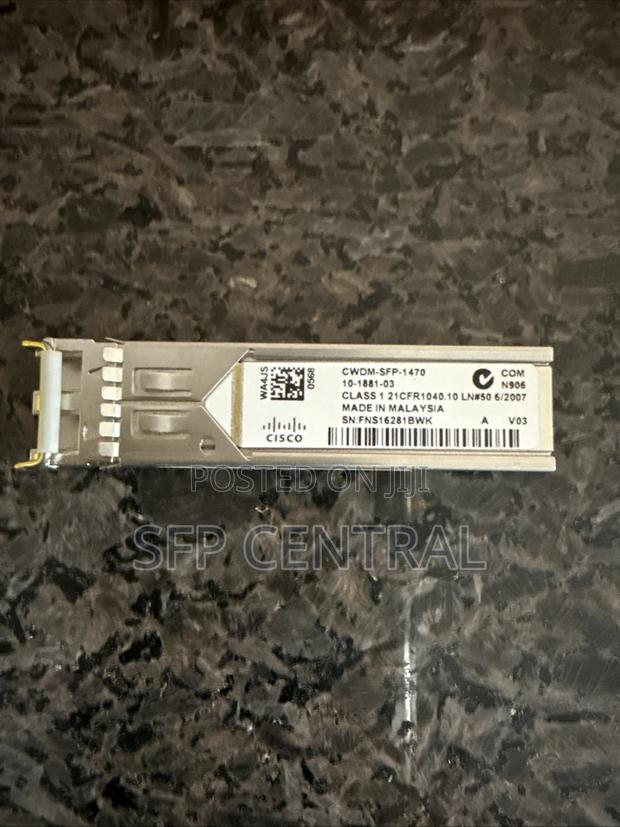 Cisco CWDM SFP Module, 1470nm 1g 80km - main view