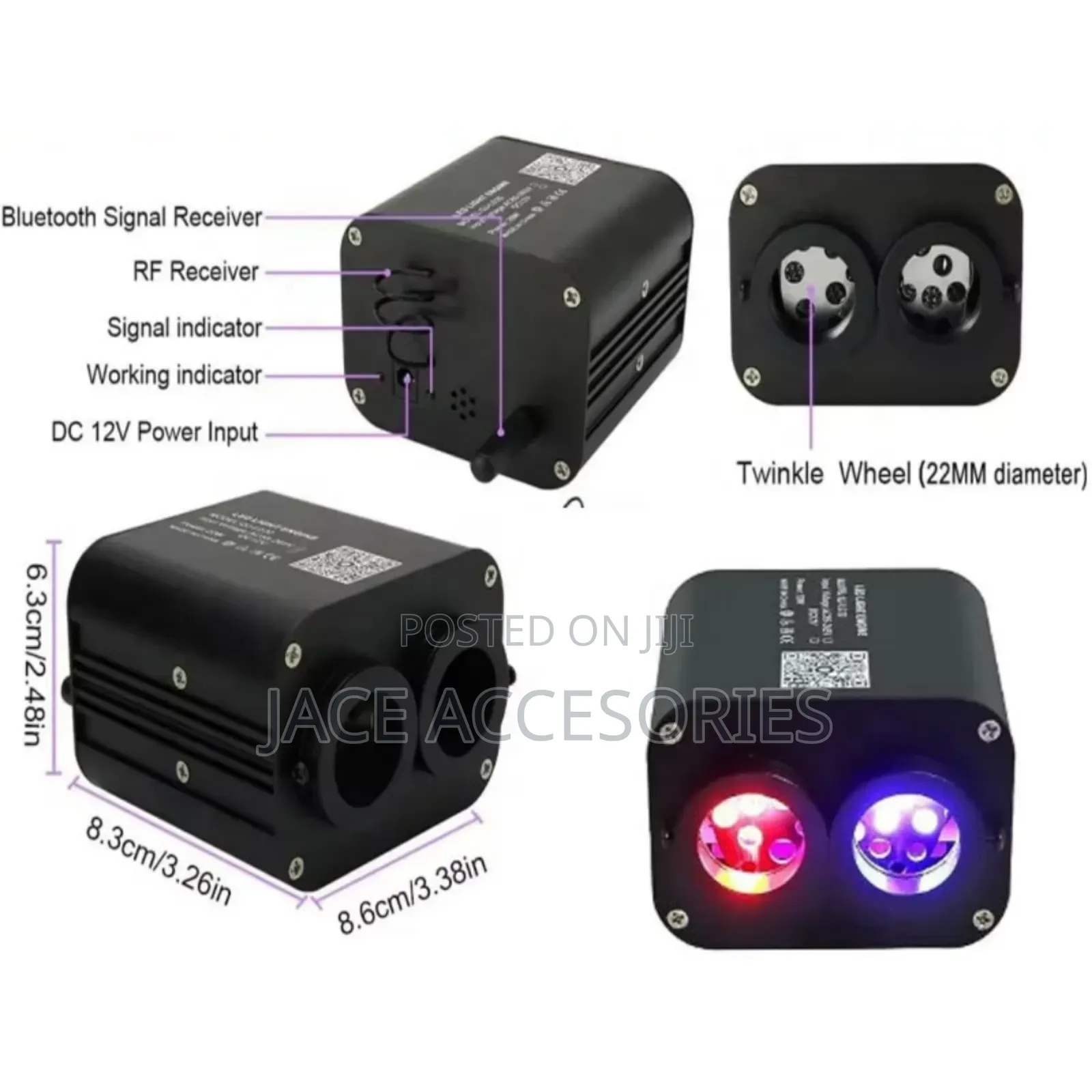 New RGBW Twinkle Star Light