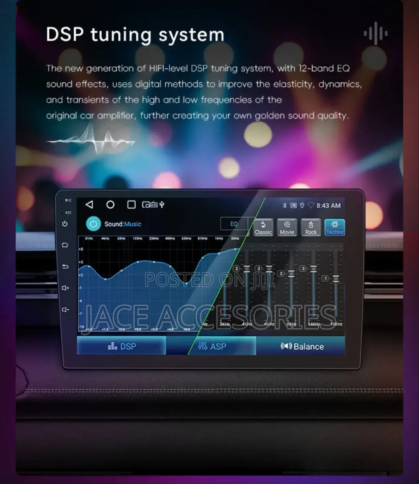 Car Android Radio 9 Inches 4gb Ram, 64gb Rom
