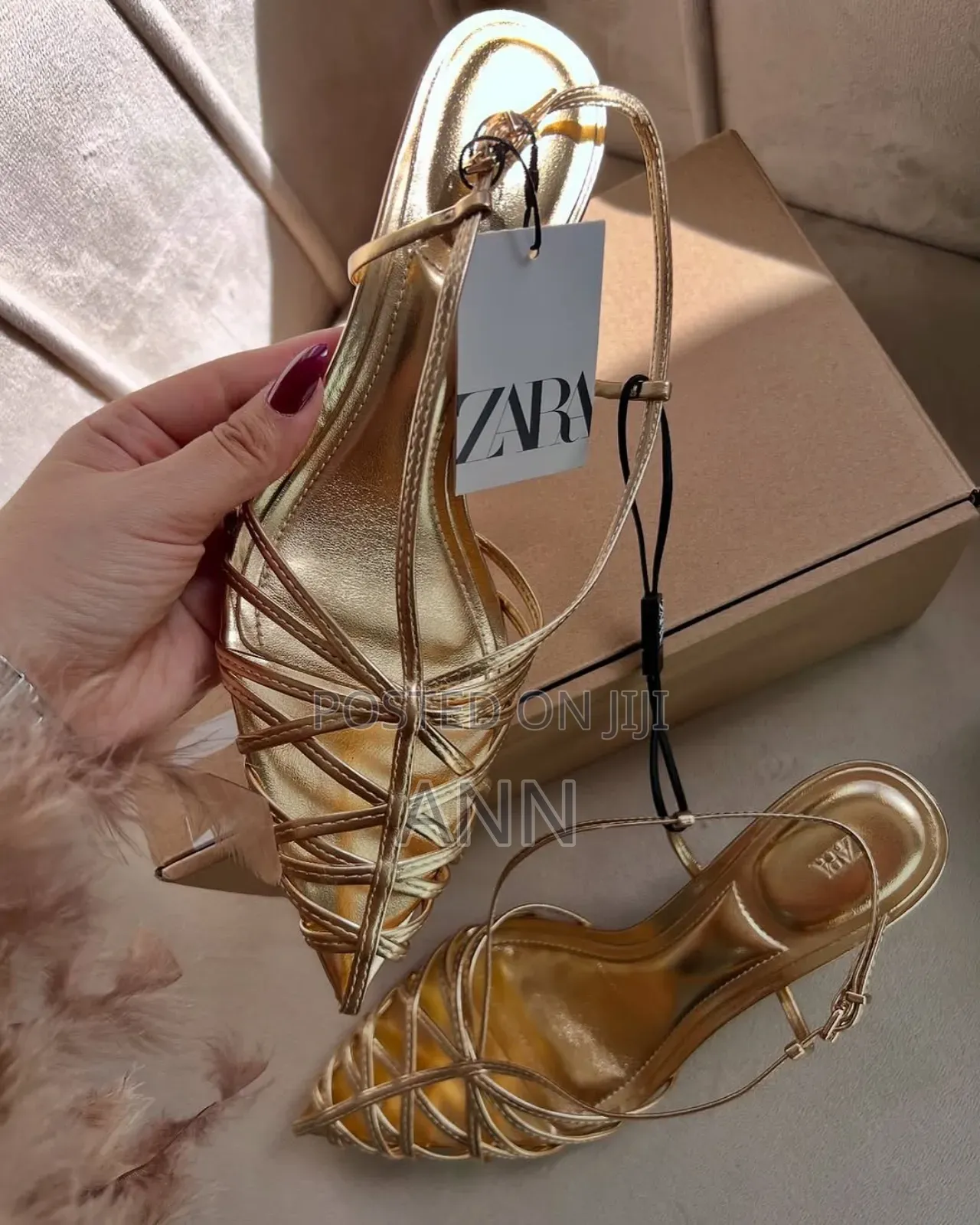 Gold Heels