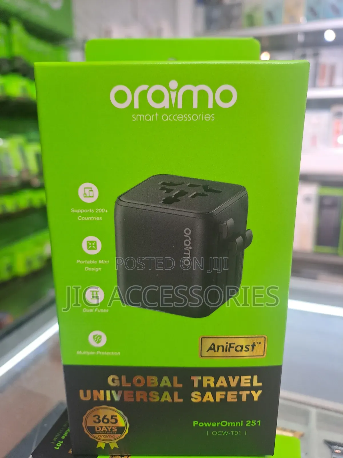 Oraimo Travel Adapter