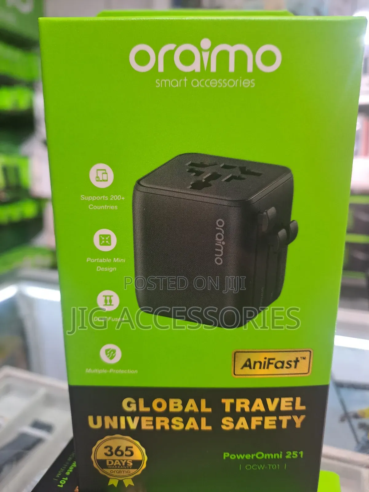 Oraimo Travel Adapter