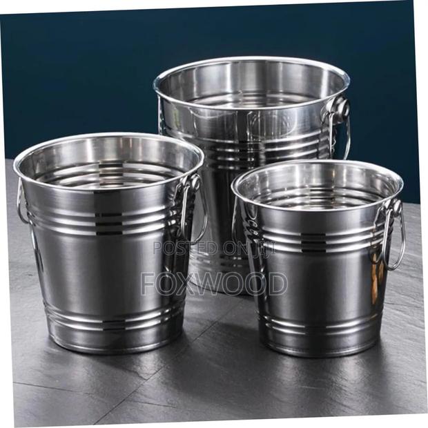 Stainless Steel Ice Bucket 5ltrs - thumbnail 2
