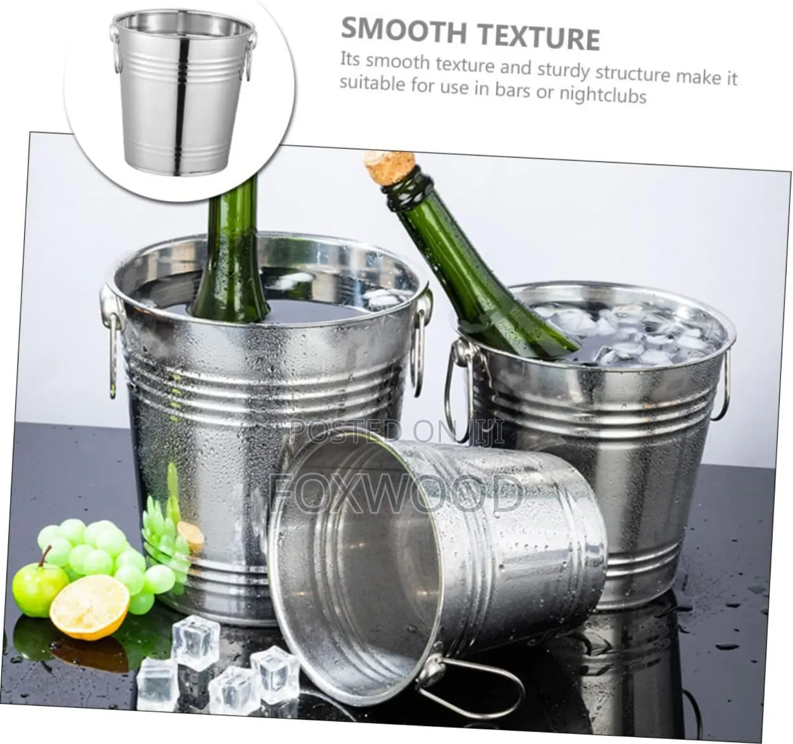 Stainless Steel Ice Bucket 5ltrs