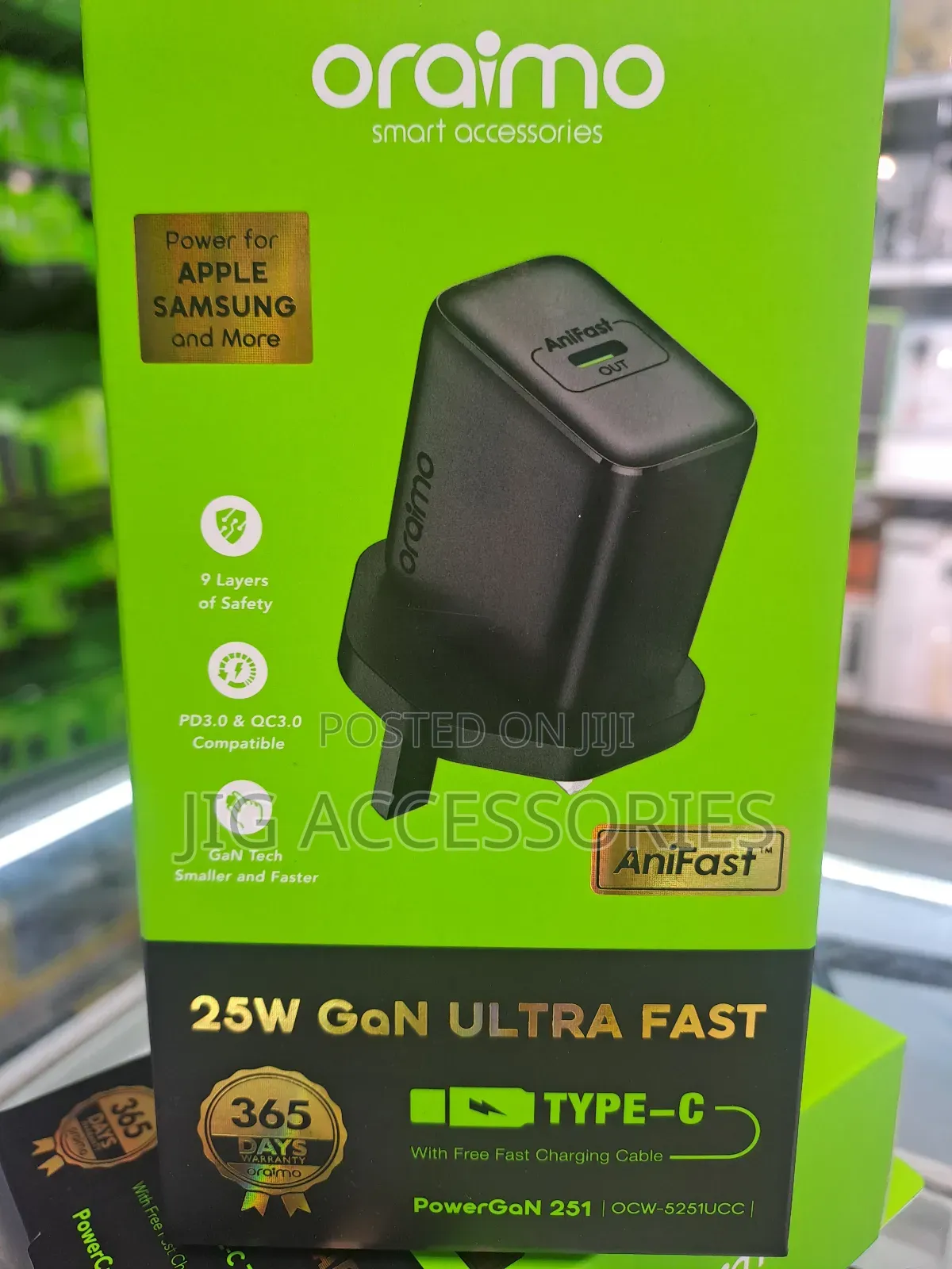 25w Oraimo Charger