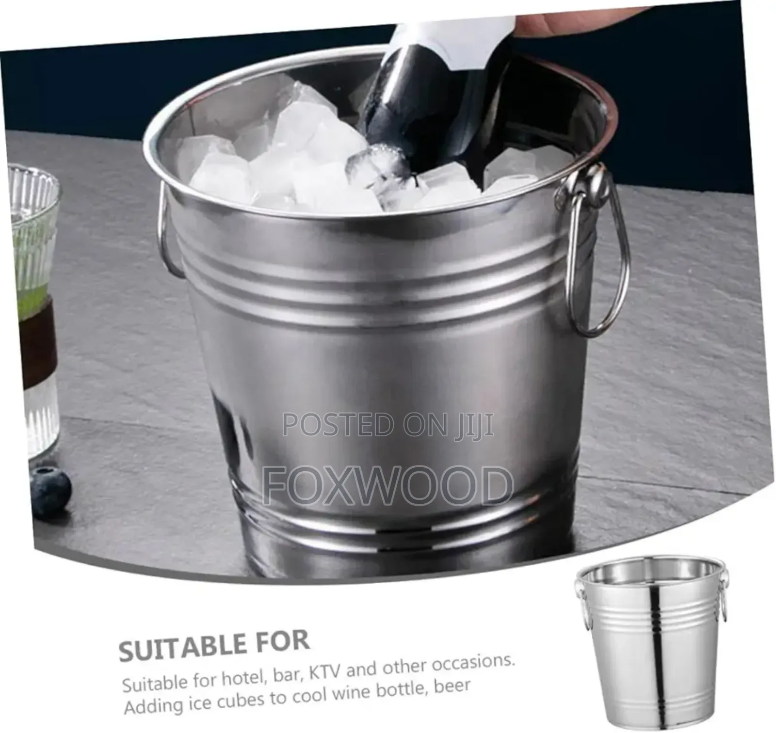 Stainless Steel Ice Bucket 5ltrs