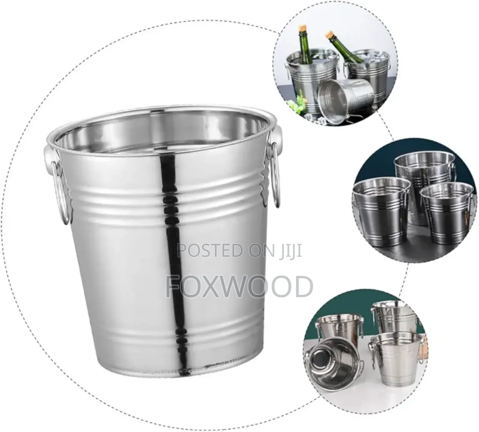 Stainless Steel Ice Bucket 5ltrs