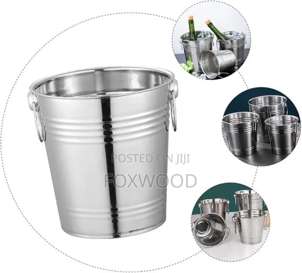 Stainless Steel Ice Bucket 5ltrs - thumbnail 5