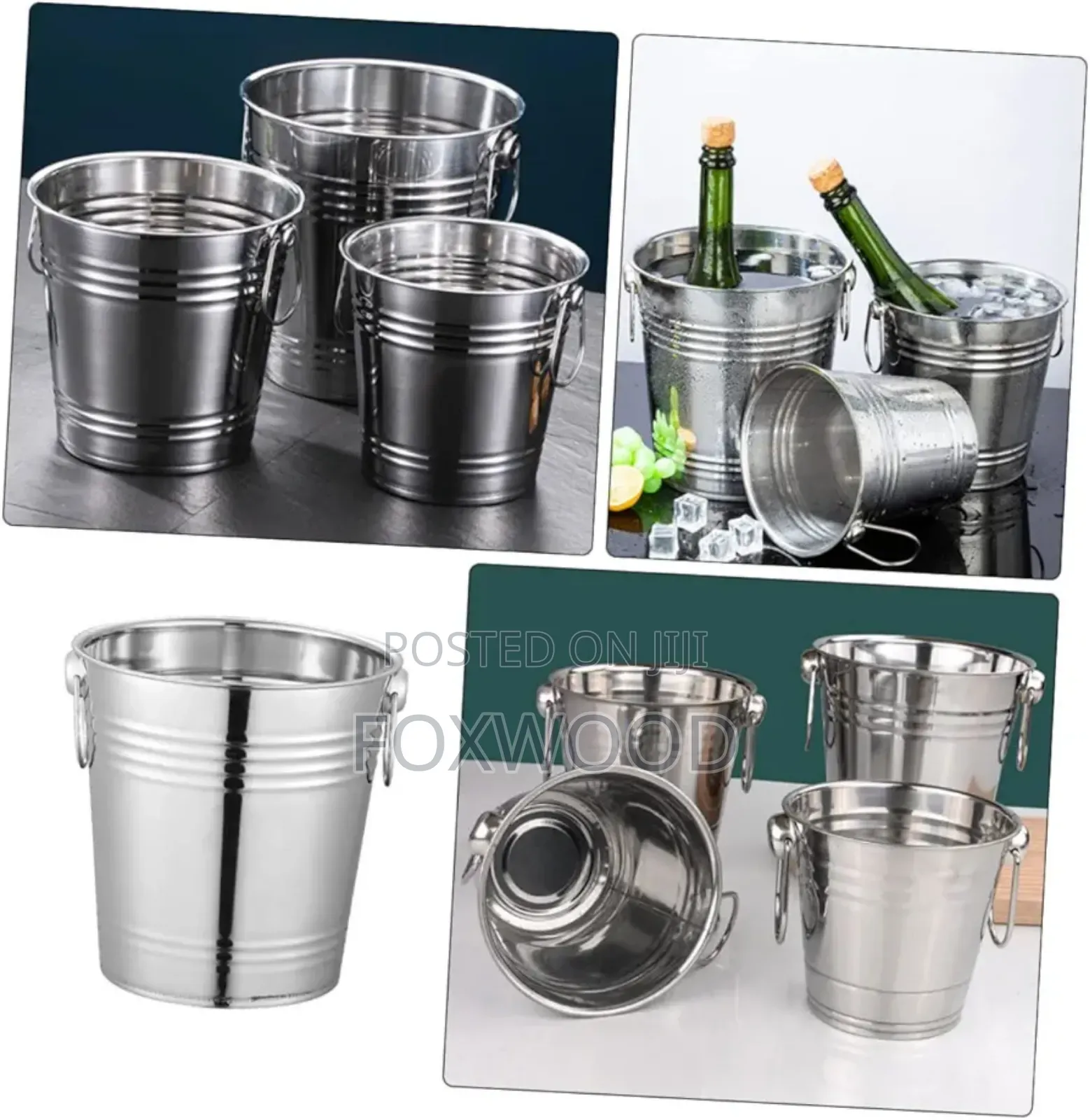 Stainless Steel Ice Bucket 5ltrs
