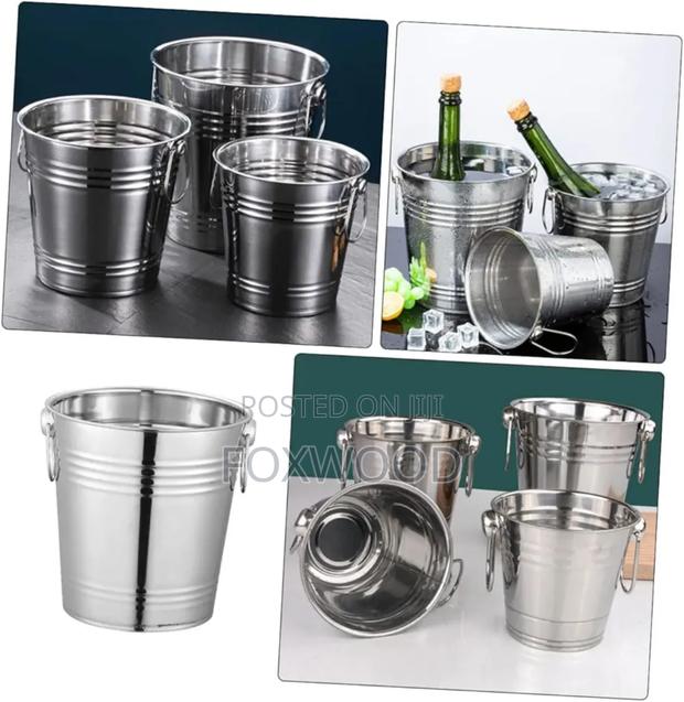 Stainless Steel Ice Bucket 5ltrs - thumbnail 6