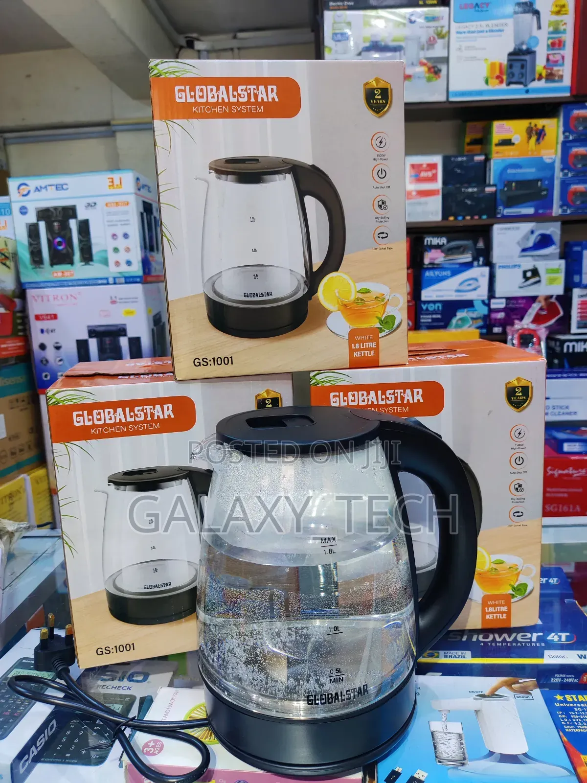 Globalstar 1.8 Litres Glass Kettles