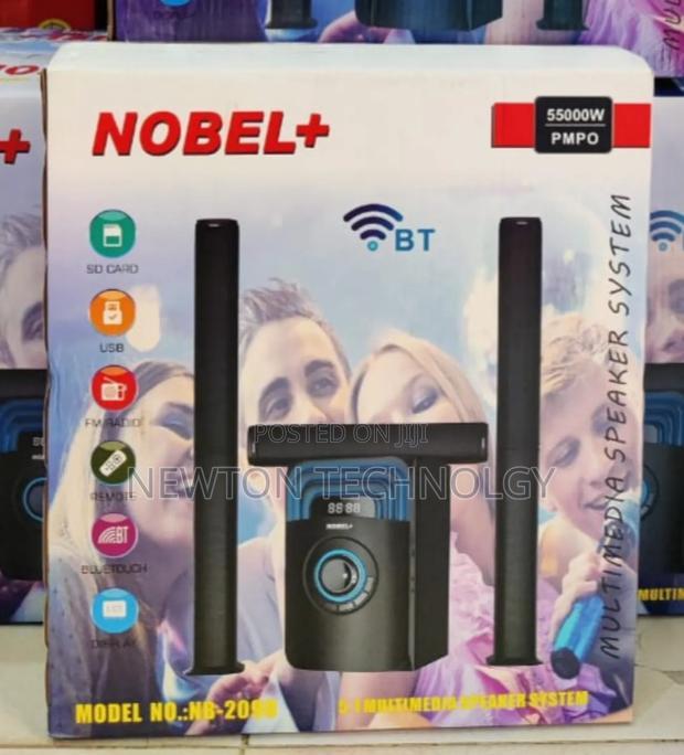 Nobel NBL-2090 5.1ch Deep Bass Sound Output Bt/Fm/Aux 55000w Pmpo