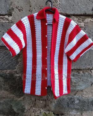 Crocheted Polo Shirt - thumbnail 2