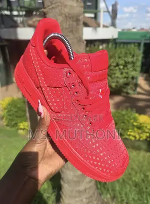 Airforce 1 Bold University Red Colorway