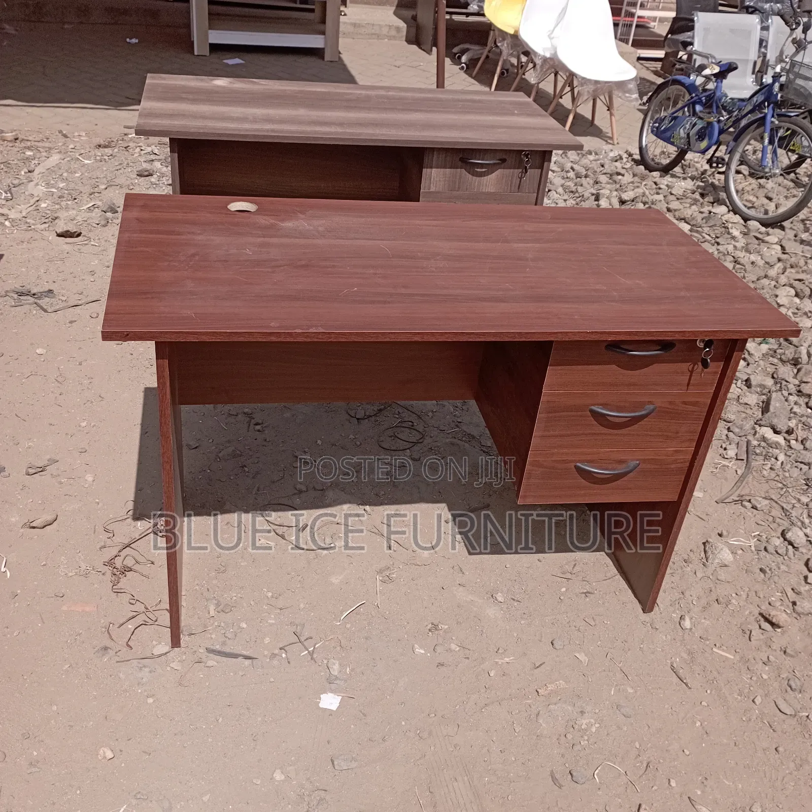 Dark Brown Office Desk