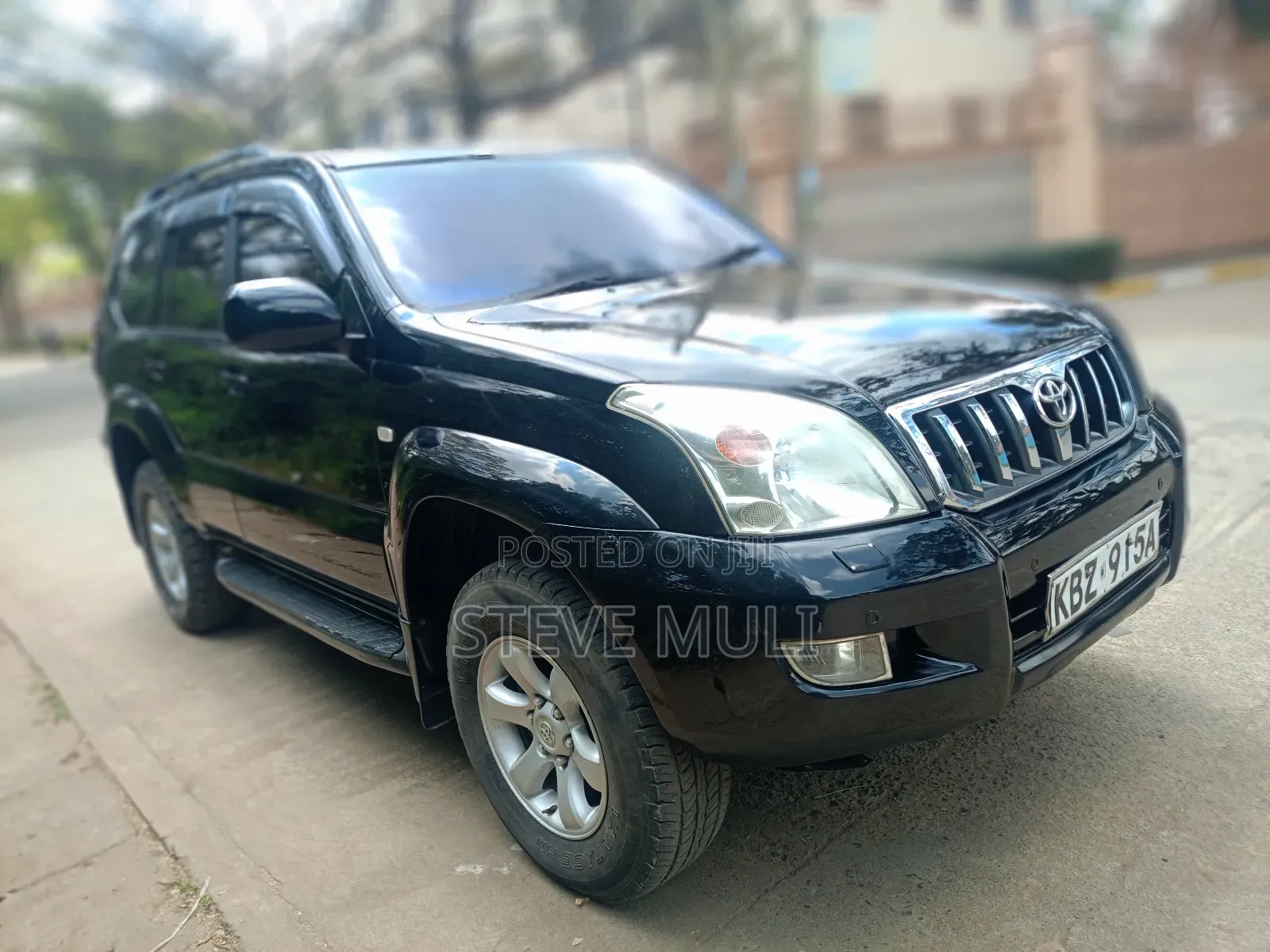 Toyota Land Cruiser Prado 3.0 D-4D 5dr 2007 Black
