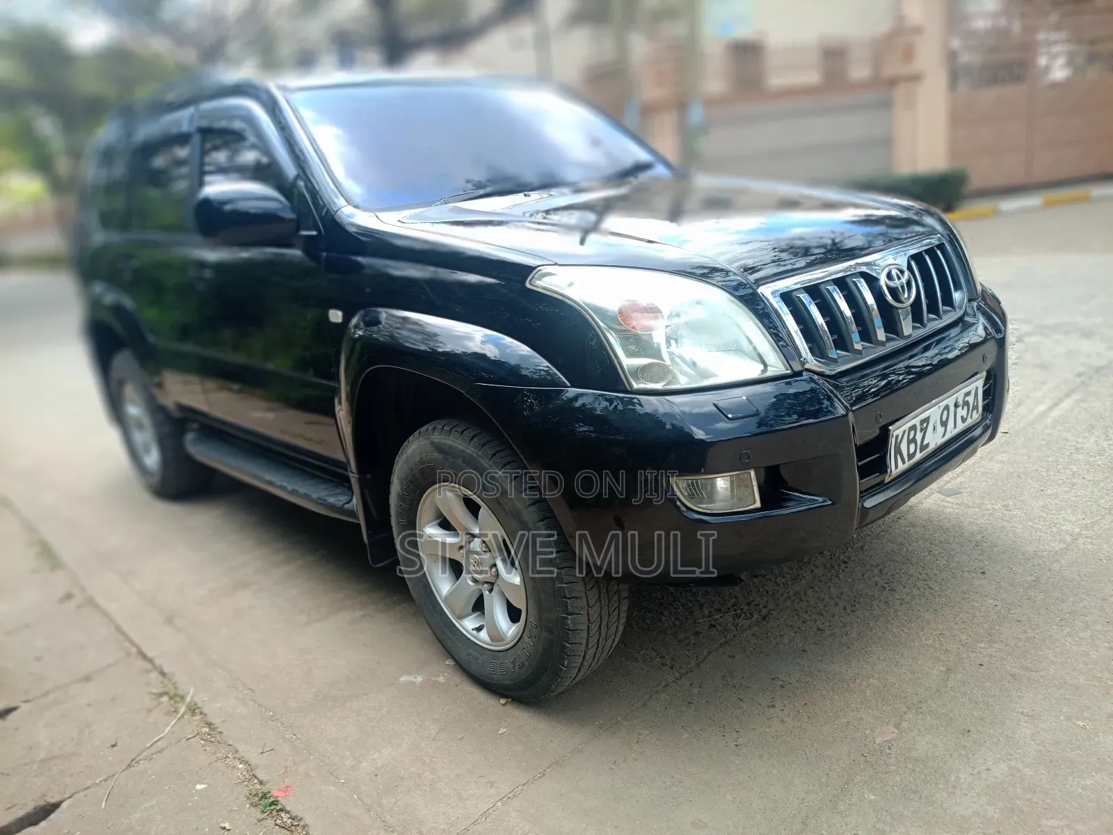 Toyota Land Cruiser Prado 3.0 D-4D 5dr 2007 Black