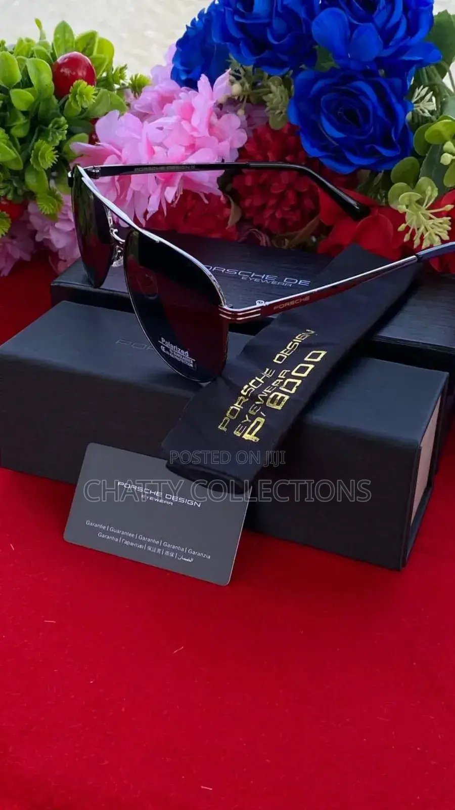 100% Uv Protection Porsche Unisex Designer Sunglasses