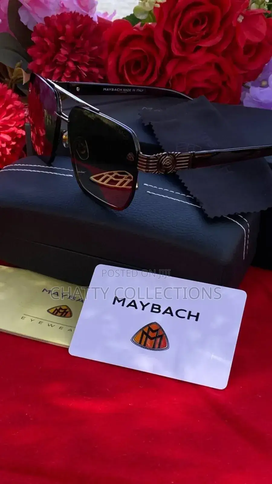 100% Uv Protection Maybach Unisex Designer Sunglasses