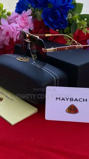 100% Uv Protection Maybach Unisex Designer Sunglasses