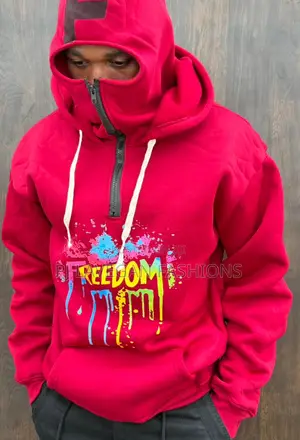 Men Full Zip Hoodie (High Quality Cotton) 3d
