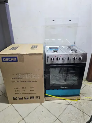 60*60 Decho 3+1 Standing Cooker With Electric Oven