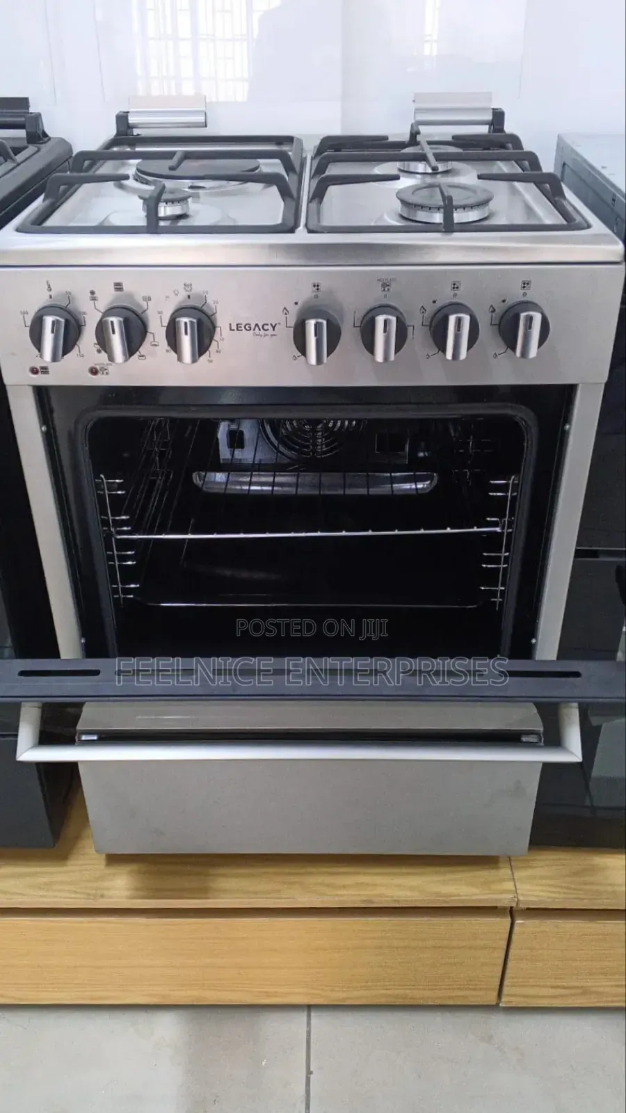 60*60 Legacy 3+1 With Heavy Cast Iron Grill