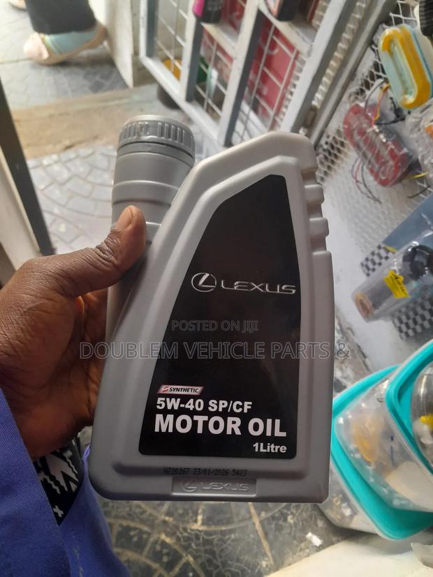 Synthetic Motor Engine Oil Lexus 5w-40 Sp/Cf 1 Litre/1l High Quality