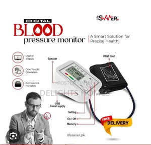 Digital Arm Wrap Type Pulse N Blood Pressure Monitor-P