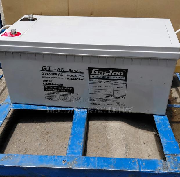 Gaston Gt12-200ah Deep-Cycle Solar Battery - main view