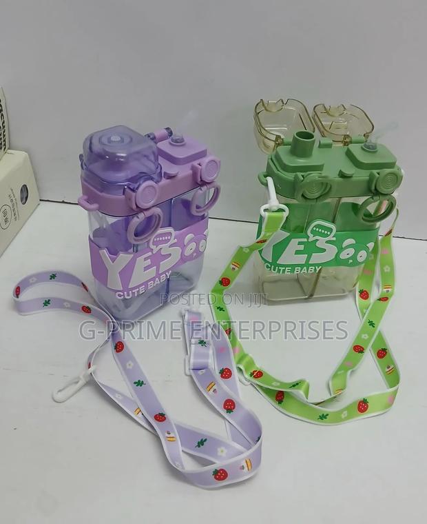 Cartoon Themed Kids Water Bottle