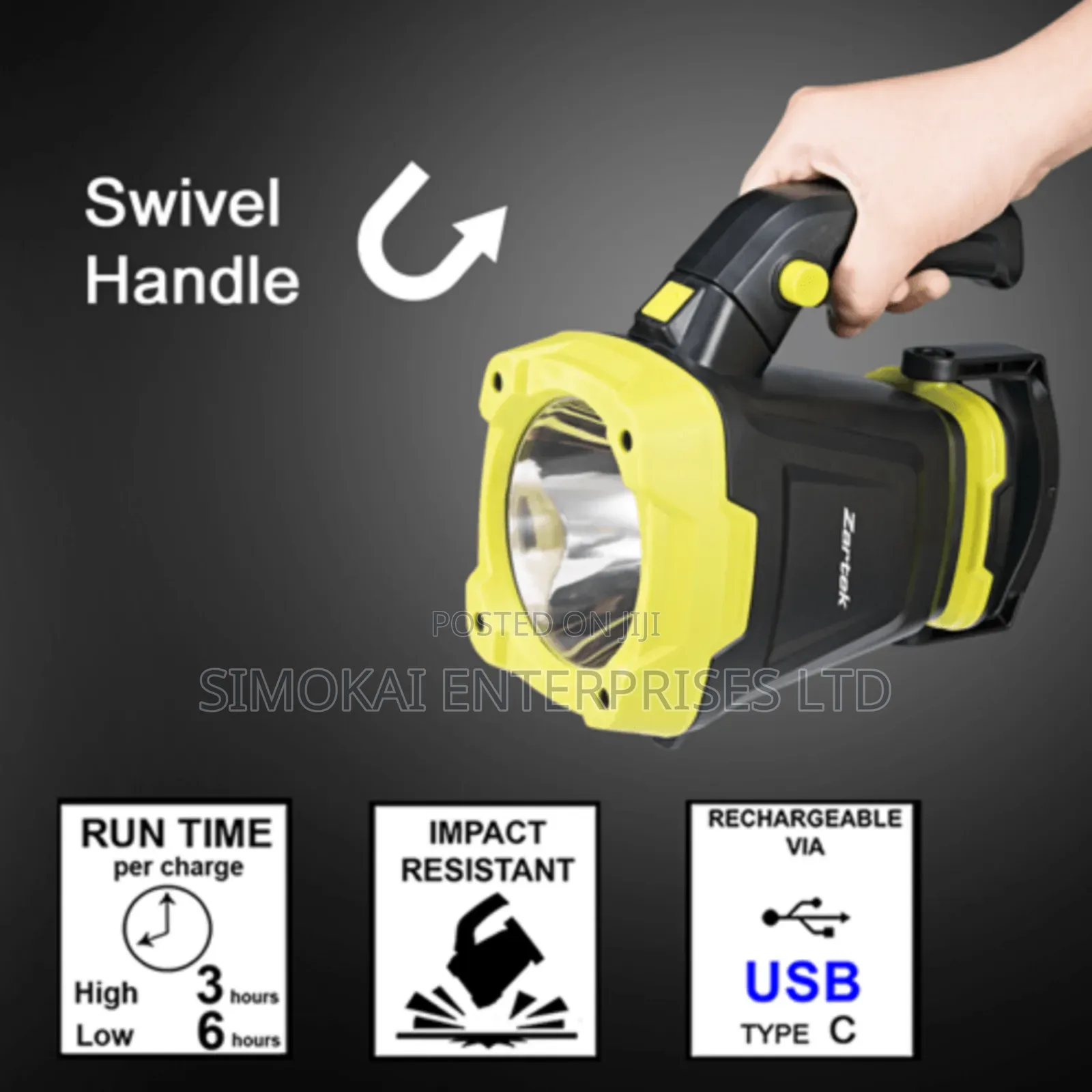 Zartek Led Spotlight Lantern