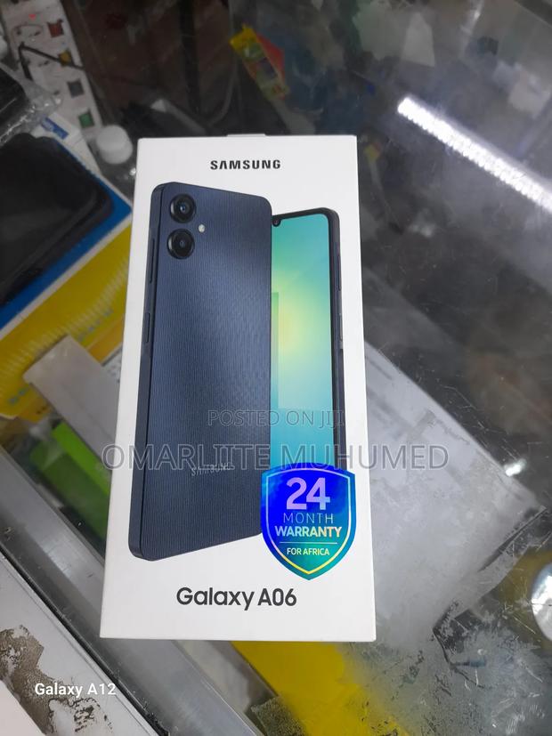 New Samsung Galaxy A06 64 GB Black