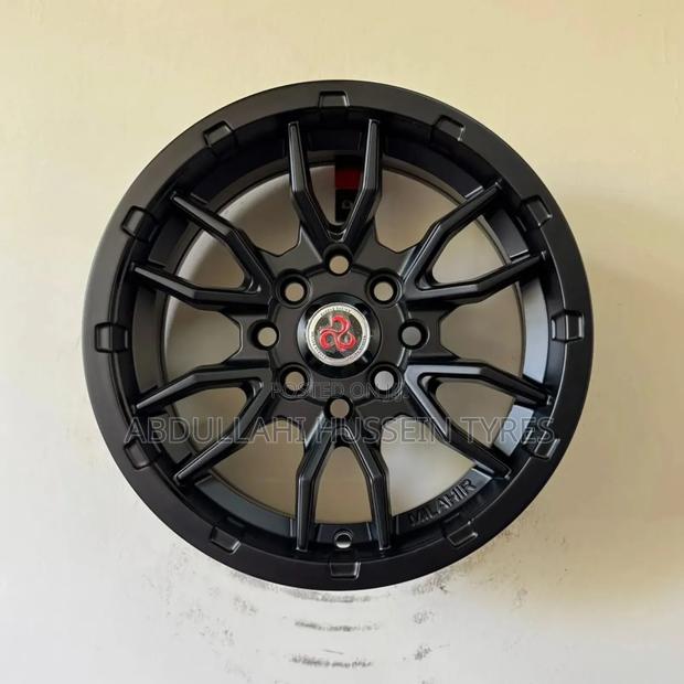 Rim Size 13inch Black 8hole Set