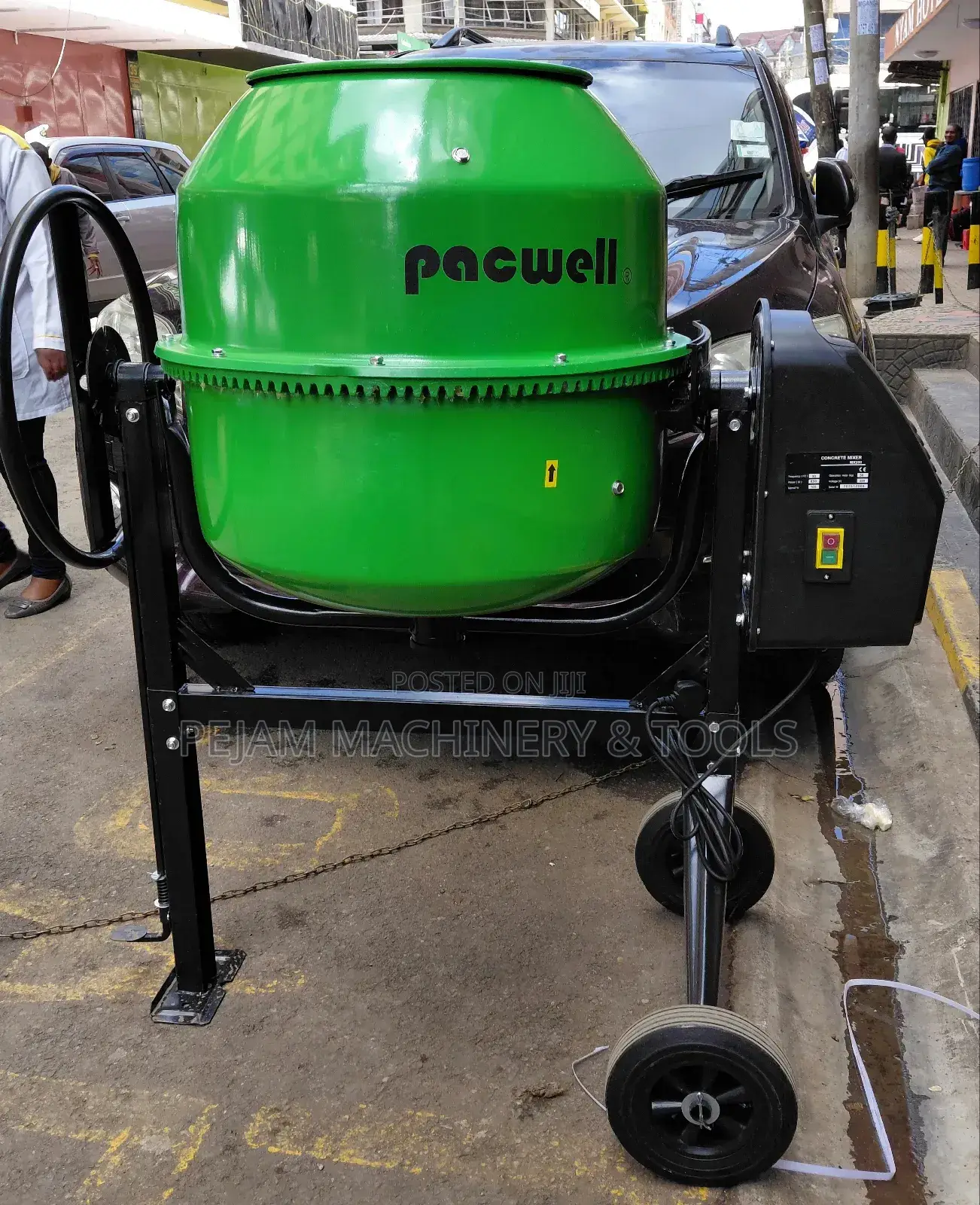 Pacwell 200l Electric Concrete Mixer