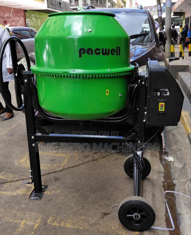 Pacwell 200l Electric Concrete Mixer