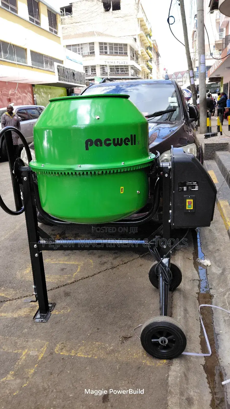 Pacwell 200l Electric Concrete Mixer