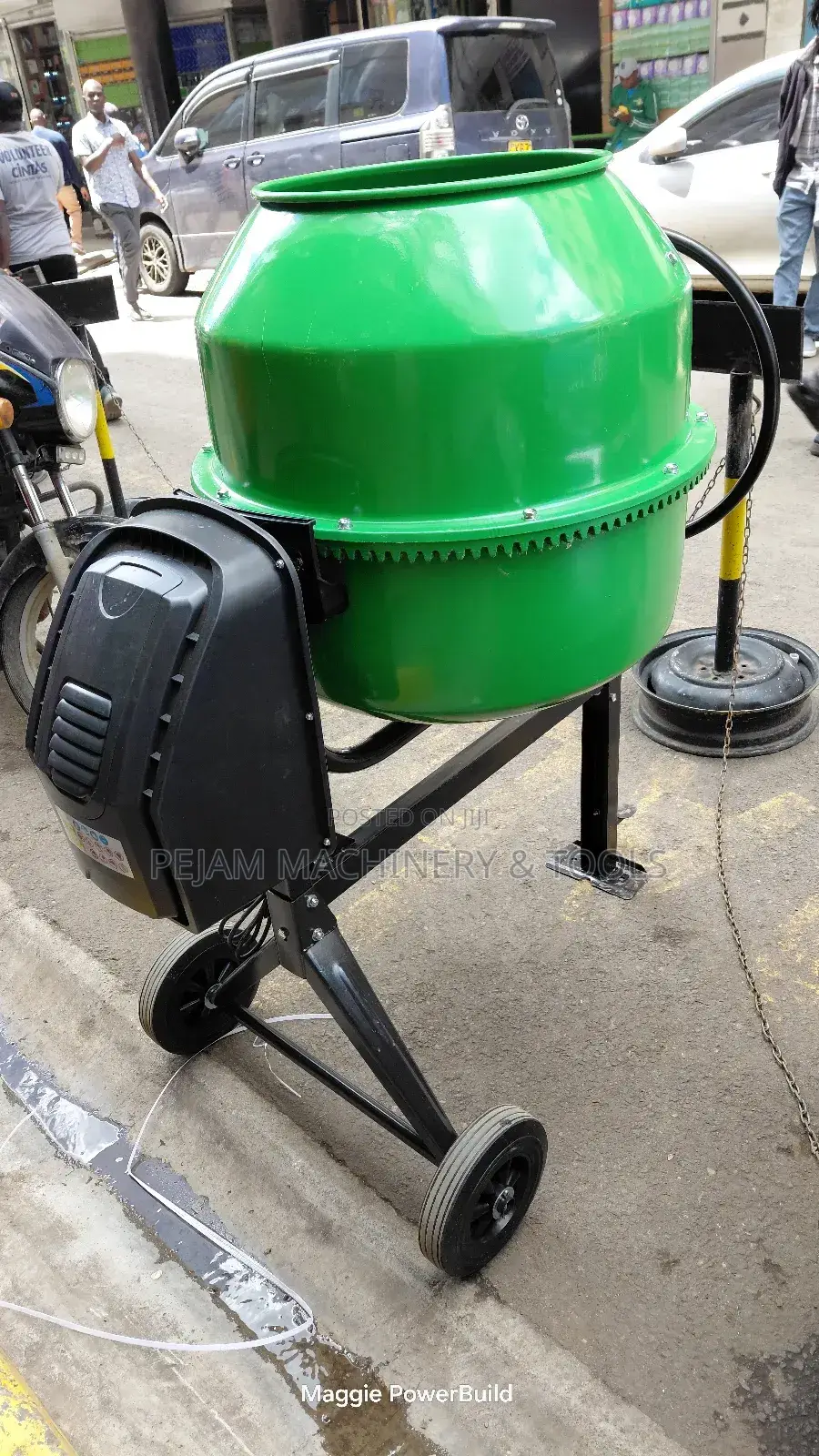 Pacwell 200l Electric Concrete Mixer