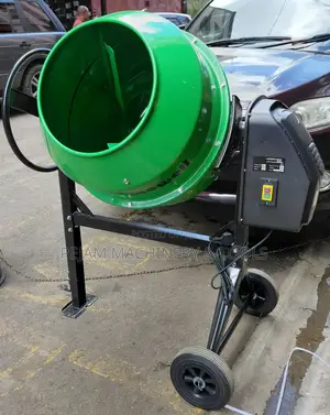 200l Pacwell Electric Portable Tilting Concrete Mixer