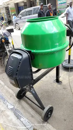 200l Pacwell Electric Portable Tilting Concrete Mixer