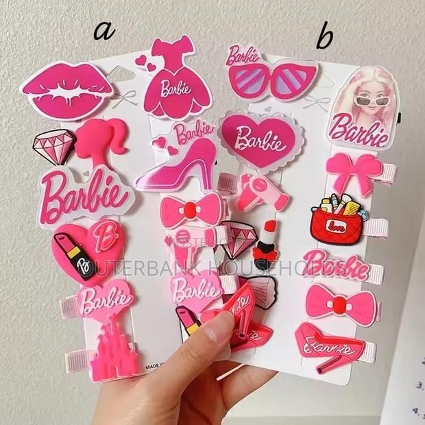 Barbie Girl Cartoon Themed Hair Accessories