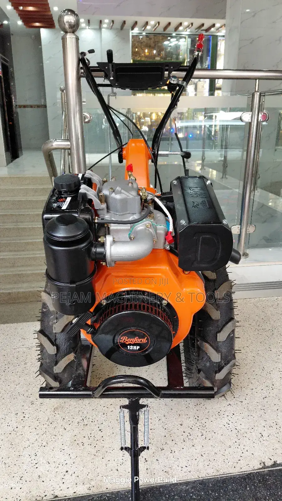 Benford Uk 13hp Diesel Walking Tractor Complete With Attachments