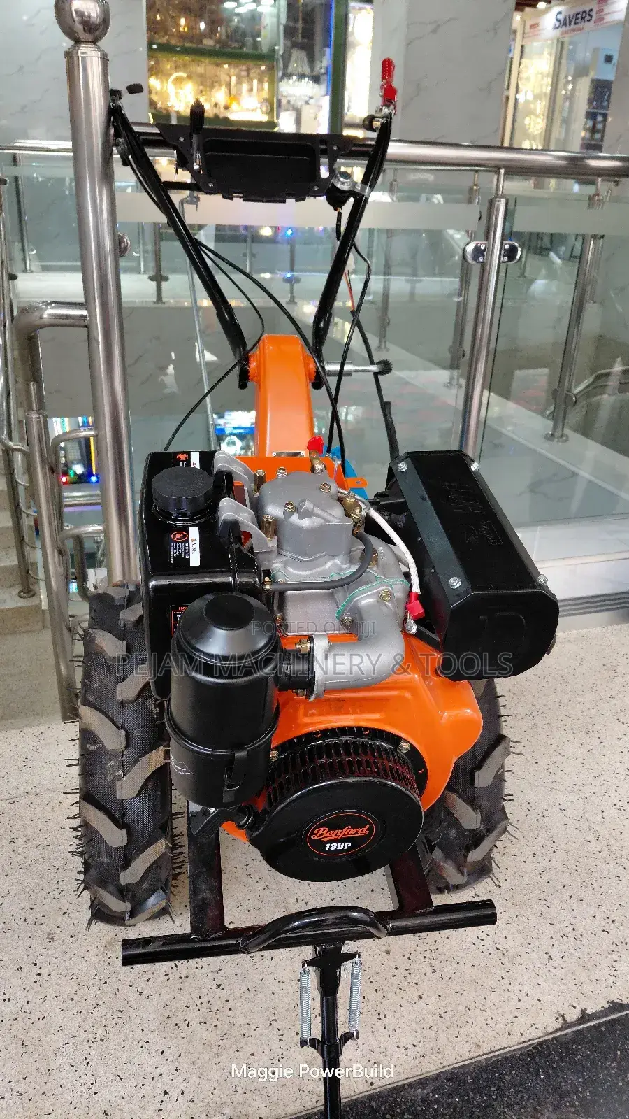 Benford Uk 13hp Diesel Walking Tractor Complete With Attachments